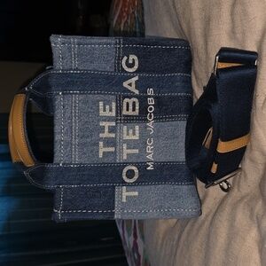 Marc Jacobs denim tote bag